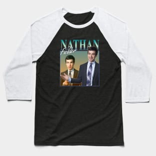 Nathan Fielder Vintage Retro Baseball T-Shirt